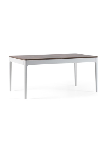 Urbanis Açılır Yemek Masası 170'lik Beyaz - Ceviz