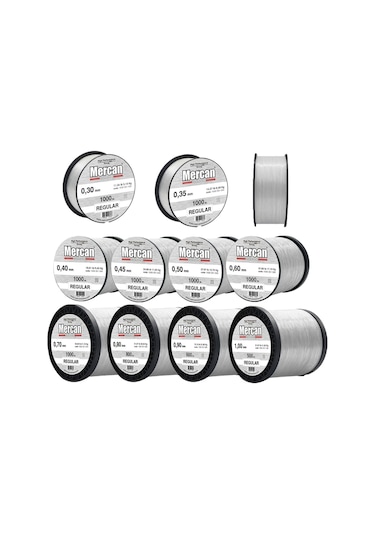 Mercan Regular Beyaz Metre Bobin Misina