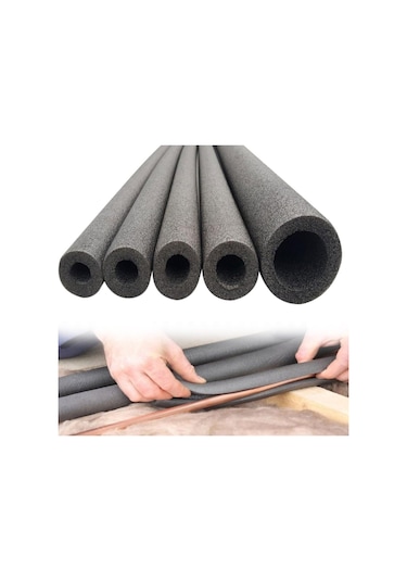 28/10 Mm Polietilen Izole Boru 2 Metre 6 Adet