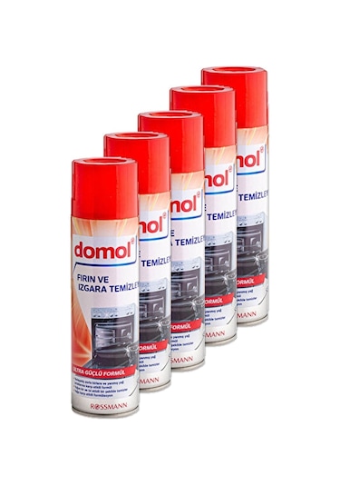 Fırın Ve Izgara Temizleyici Köpük 500 Ml 5'li 5'li Set