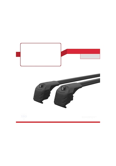 Fiat Egea Cross 2020 2021 2022 2023 2024 2025 Yük Taşıma Ara Atkı Çitası Siyah