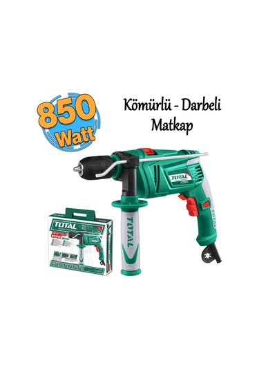 Total TG109136-2 850 W Darbeli Matkap