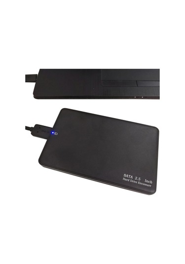 2,5 İnç Sata Hdd/ssd Harici Sabit Disk Kutusu Usb 3.0 Sabit Disk Muhafazası Taşınabilir Aletsiz Yüksek Hızlı Sabit Disk Kutusu