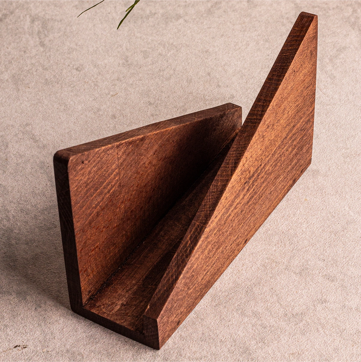 Snippy Sofra Mutfak Sunumluk Peçetelik Nihale 2'li Sofra Seti Mutfak Düzenleyici Ketty Trigy Kahverengi