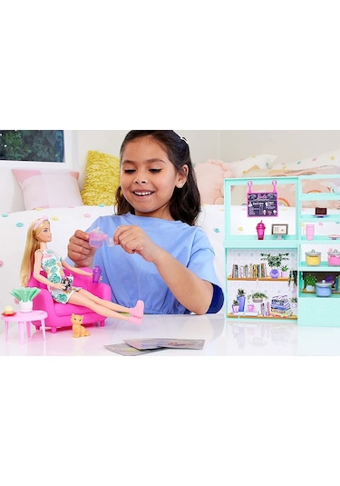 Barbienin Çay Saati Oyun Seti Hkt94