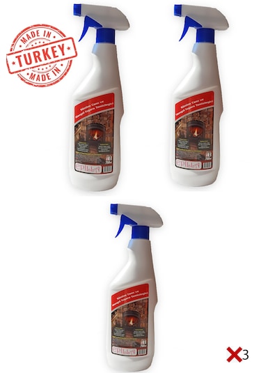 Epilla Şömine Camı İs Izgara Temizleyici Sprey 750 Ml-3 Adet