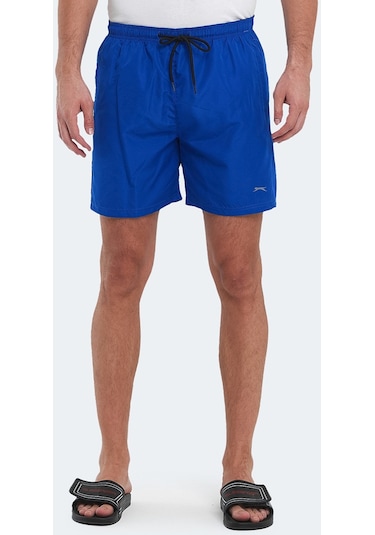 Slazenger RENO Erkek Cepli Deniz Şortu Saks Mavi Mayo