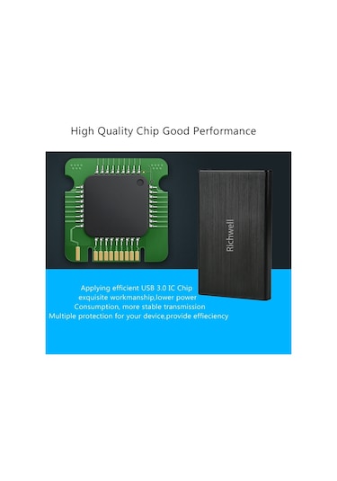 Sones Richwell Sata R23-sata-500gb 500gb 2,5 İnç Usb3.0 Arayüzlü Mobil Sabit Disk Sürücüsü