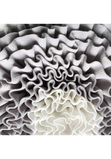 Lemestar Köpek Burun Eğitimi Yemek Matı - El Dokuma Çiçek Desenli, Yavaş Yeme Ve Stres Azaltıcı, Makine Yıkama Uygun, 53x53 Cm