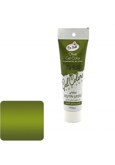 Dr. Gusto Zeytin Yeşili Jel Tüp Boya 100 G