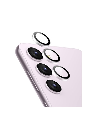 Samsung Uyumlu S23 / S23 Plus Kamera Lens Koruyucu - Şeffaf Şeffaf