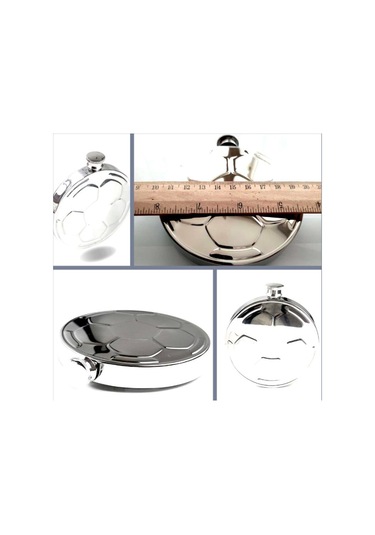 Omeniv Futbol Topu 150ml 304 Çelik Matara Outdoor Kamp Termos