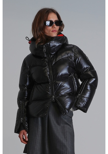 Lufian Shay Kaz Tüyü Kadın Mont Siyah Siyah 122120026100100 Siyah Lufian Shay Kaz Tüyü Kadın Mont Siyah Siyah 122120026100100 Siyah