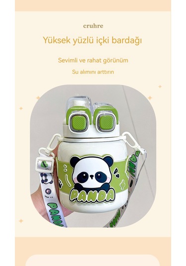 Aurora Çocuk Termos Kupasıöğrencispor Suisıcısıçiftçi Bardağı Beyaz