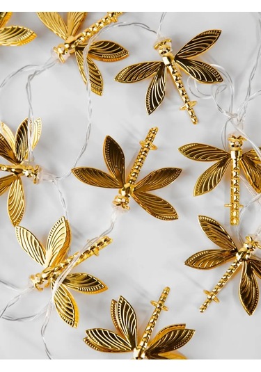 Family Co. Elektrikli Led Işık Zinciri, Pilli Işık 97907429 Sarı Sıcak