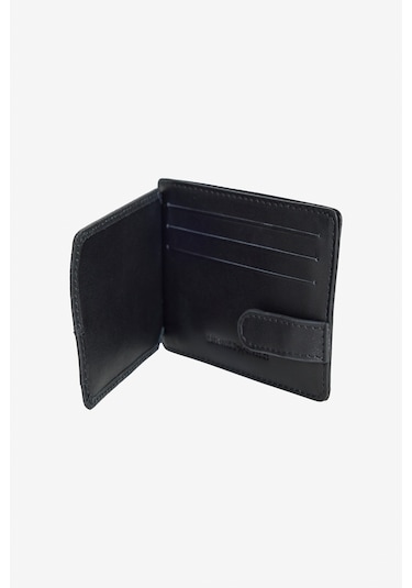 AC&Co / Altınyıldız Classics Erkek Siyah %100 Hakiki Deri Kartlık Siyah