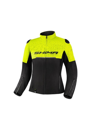 Shima Drift Kadın Korumalı Motosiklet Montu Sarı