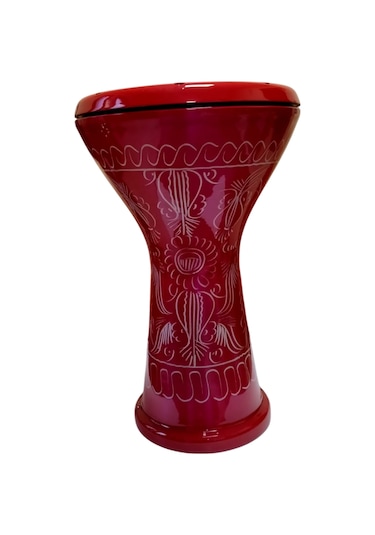 Vd Darbuka İşlemeli Kırmızı