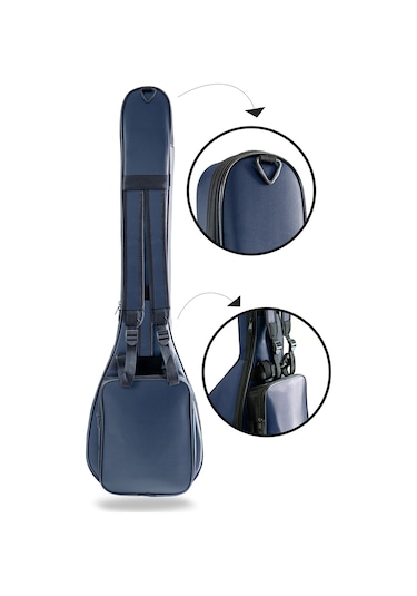 Profesyonel Gigbag Kısa Bağlama Saz Kılıfı