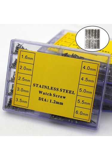 Suntek 500-600pcs İzle Arka Kapak Vidası Phillips Değiştirme