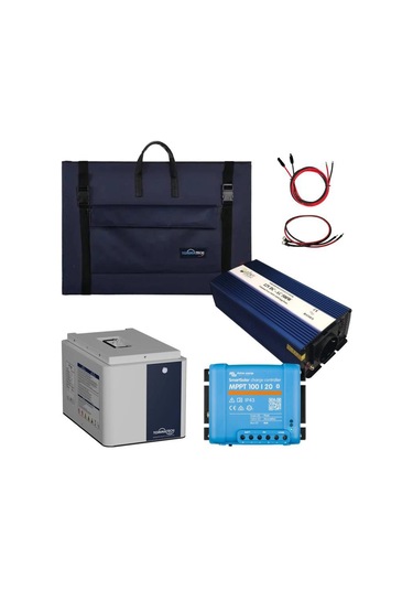 200w Marin Solar Paketi 200w Taşınabilir Panel 500w Ups İnverter 1.3kw Lityum Batarya