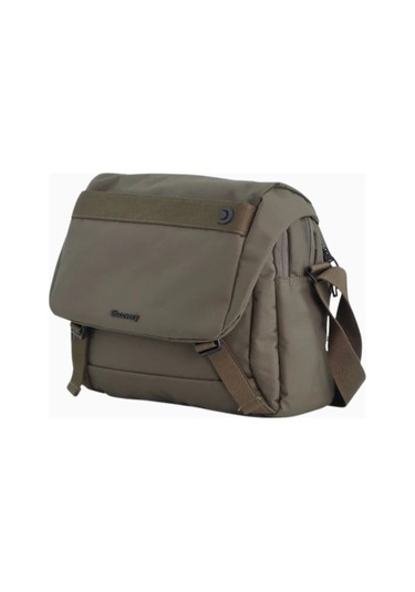 Discovery Downtown Sürdürülebilir Laptop Messenger Çapraz Çanta Haki 1