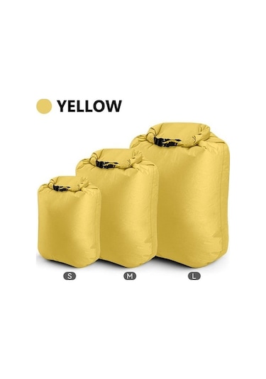 Funtree Geçirmez Naylon Silikon Kaplı Kuru Çanta - Kamp, Yüzme & Doğa Yürüyüşü İçin Renkli Çok Renkli Çok Renkli