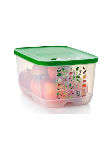 Tupperware Sera Serisi Yüksek Gövdeli Kap 4.4L Yeşil