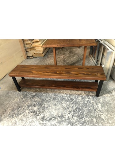 Bintaşmobilya Ceviz Rengi Kütük Tv Sehpasi