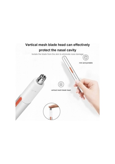 Pazly Yüz Ve Vücut İçin Renkli Makas Kulak Kılı Kesici, Kaş Ve Burun Kılı Döner Bıçak 360 Bm Çok Renkli Çok Renkli