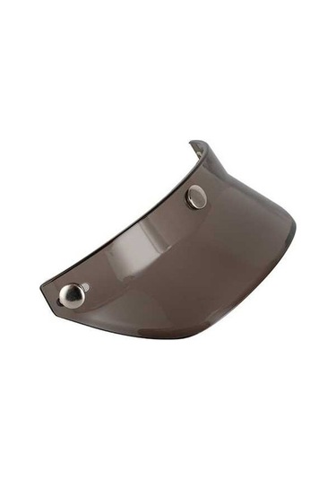 Dancemonkey Reçine Kask Vizörü - 18x7.5 Cm, 37g Hafif, Kolay Kurulum