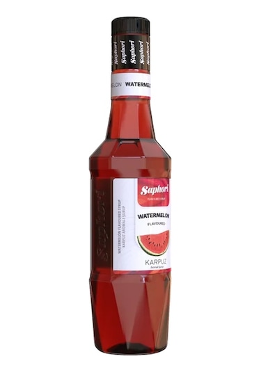 Saphori Karpuz Aromalı Kokteyl Şurubu Karpuz Şurubu 700 Ml