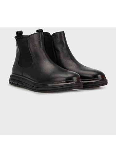 Alberto Rossi 202 3627 Erkek Klasik Bot - Siyah-siyah Alberto Rossi 202 3627 Erkek Klasik Bot - Siyah-siyah
