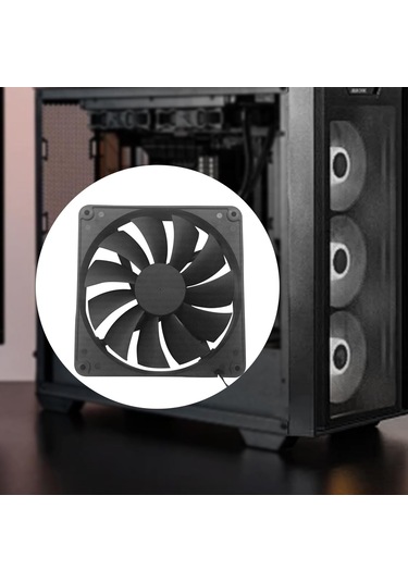 Suntek 12v 24v Fan Multiuse Doğru Akım Havalandırma Fanı 140x40x25cm