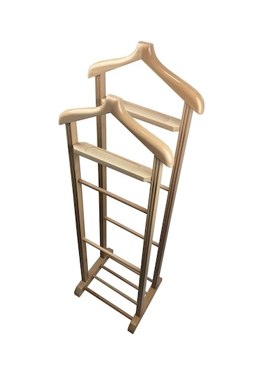 Melada Mobilya Gürgen Çift Tepeli Dilsiz Uşak Ham Cilalı 135 Cm Ceviz