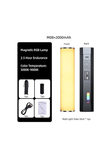 Deyatech M07 Rgb Led Ortam Aydınlatma Mini Ayaklı Ambiyans Işığı
