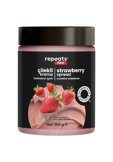 Pro Yüksek Proteinli Çilekli Krema 350gr