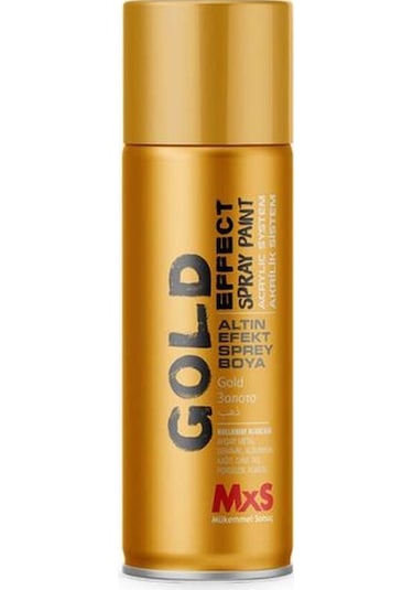 Mxs Gold Efekt Sprey Boya 400 ML