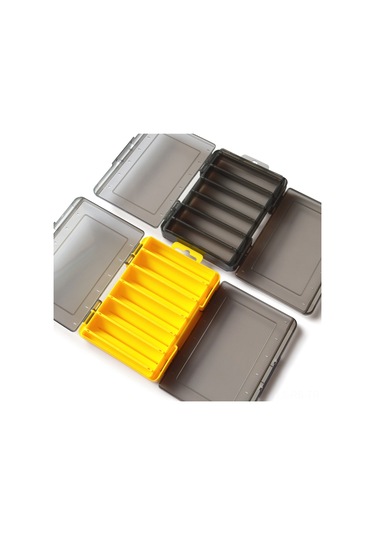 Reedark 4'lü Çift Taraflı Açılabilir Süzgeçli Yem Kutusu Seti Büyük Sarı+büyük Gri+küçük Sarı+küçük Gri