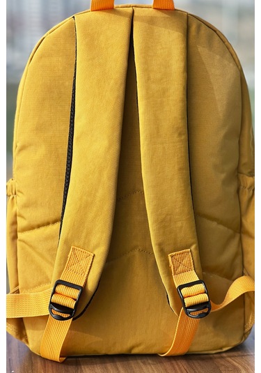 Nemo Group Sırt Çantası Sarı Krinkıl Kumaş Suya Dayanıklı Sarı