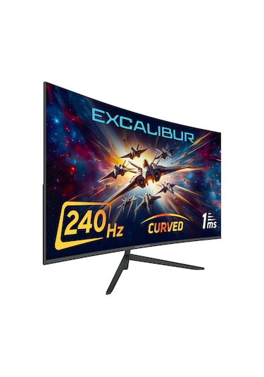 Casper Excalibur M.E315FHD-G 31.5" 1 MS 240 Hz HDMI+DP Full HD Curved VA LED Monitör