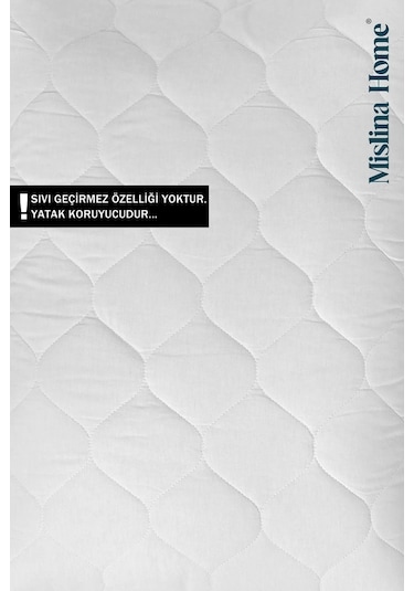 Mislina Home Kapitone Eko Fitted Full Kenar Tek - Çift Kişilik Bebek Yatak Koruyucu