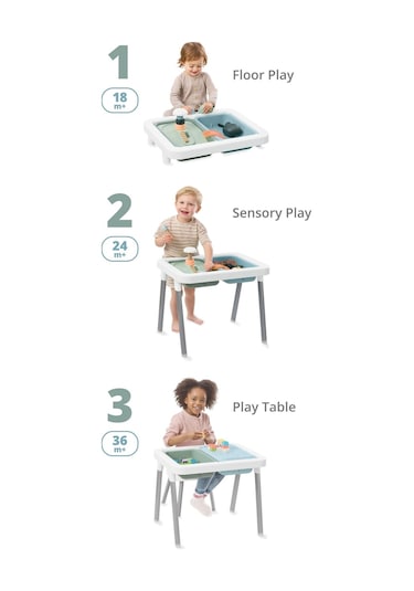 Skip Hop Discoverosity 3'ü 1 Arada Çocuk Duyusal Masası 1 Adet