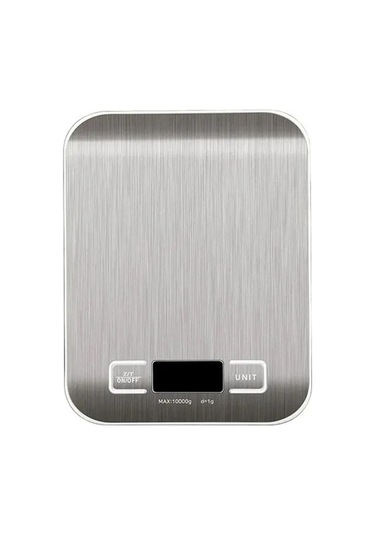 Ulzyvf Createtech Terazi Şarj Paslanmaz Elektronik Edilebilir Çelik Ambition Cb Gümüş, Şık Tasarım İle Göz Kamaştırıcı Gümüş Renk Gümüş