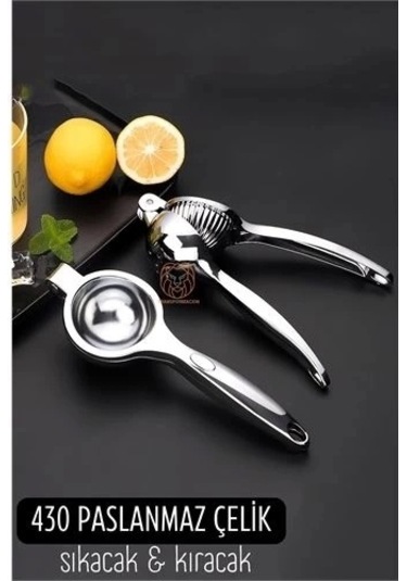 Limon Sıkacağı Paslanmaz Çelik Çok Renkli