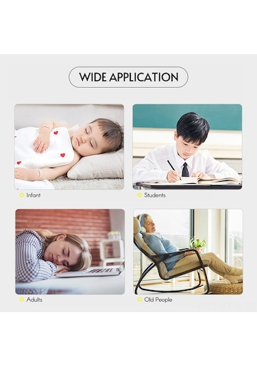 Novahub Bebekler İçin Taşınabilir Beyaz Gürültü Makinesi - 24 Doğal Ses, Zamanlayıcı Ve Işıklı Beyaz Beyaz