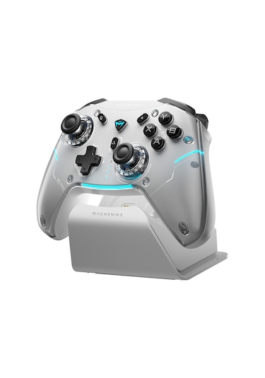 Machenike G5 Pro Max Special Edition Tri-Mode Gri Charging Dock PC Gamepad