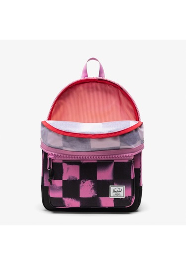 Herschel Supply Co Heritage Checkered Çocuk Siyah/pembe Sırt Çantası 11387 Siyah