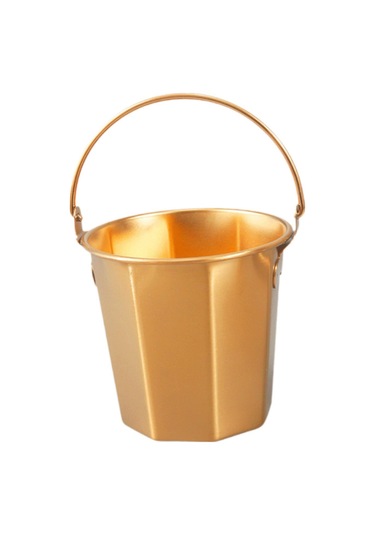 Homyl Şampanya Restoran Barı Için Buz Kovası Hafif İçecek Altın 1.1l