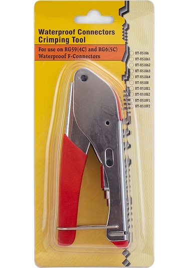 Rg59-r6 F Konnektör Sıkma Pensesi Dıgıtürk F Çakma Pensesi